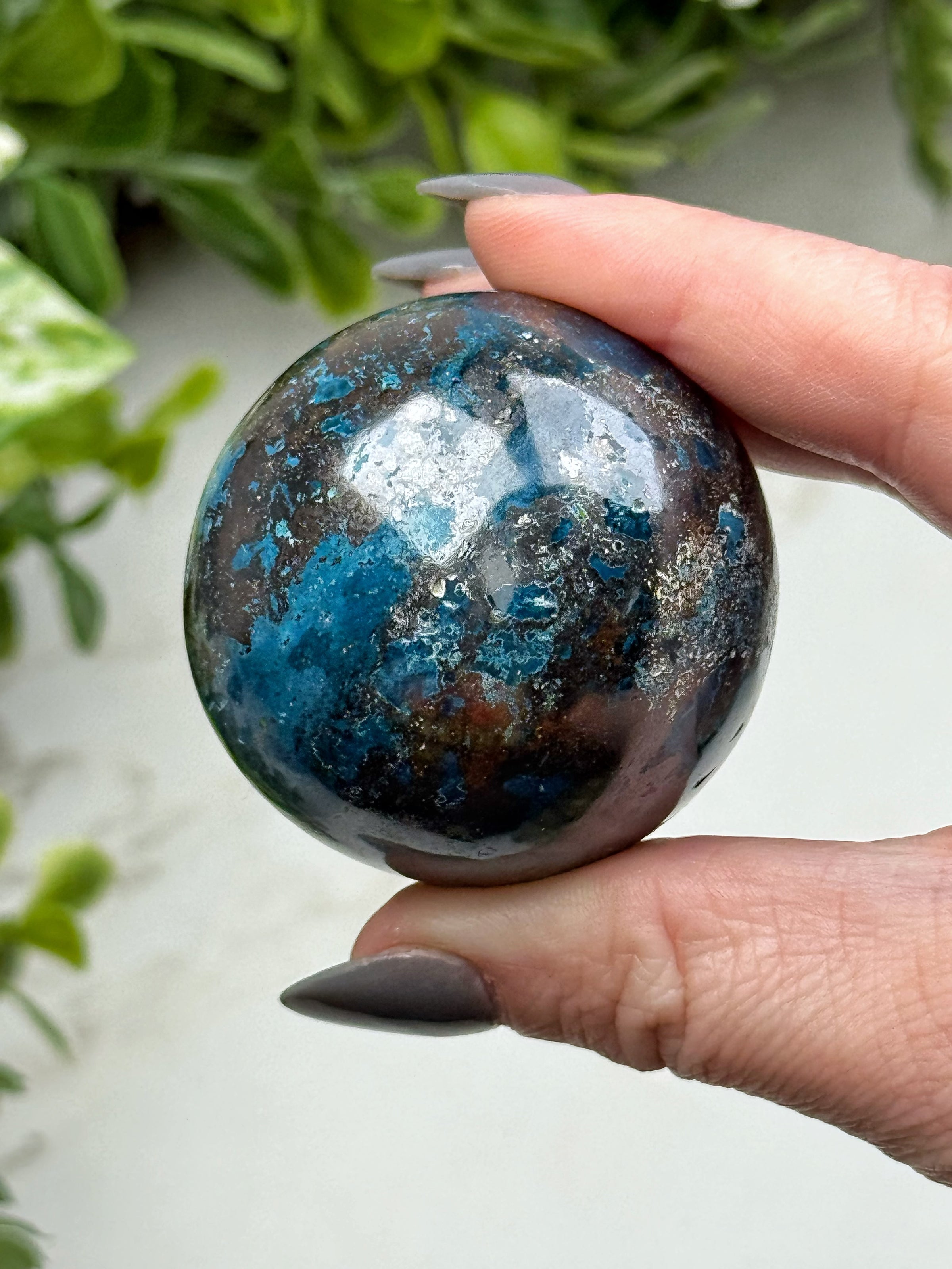 Shattuckite Sphere - #3