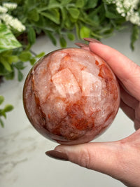 Fire Quartz Sphere - #11