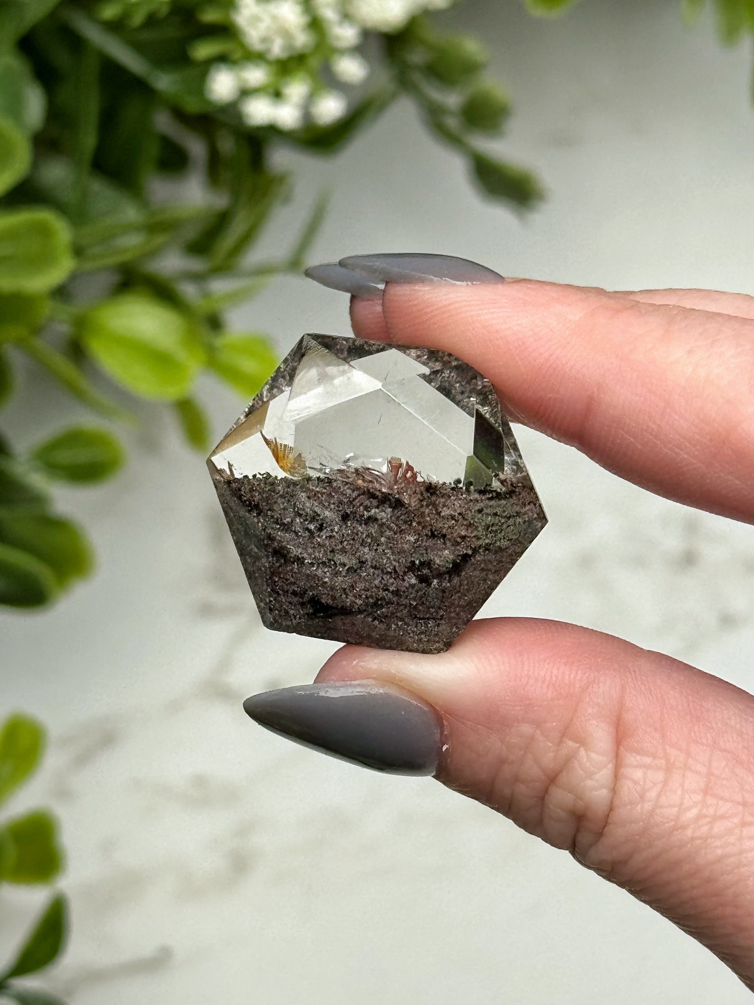 Garden Quartz Hexagon - #18