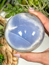 Blue Chalcedony Sphere - #1