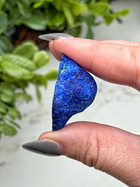 Blueberry Azurite Geode - #9