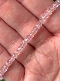 Faceted Pink Topaz Bracelet - #2
