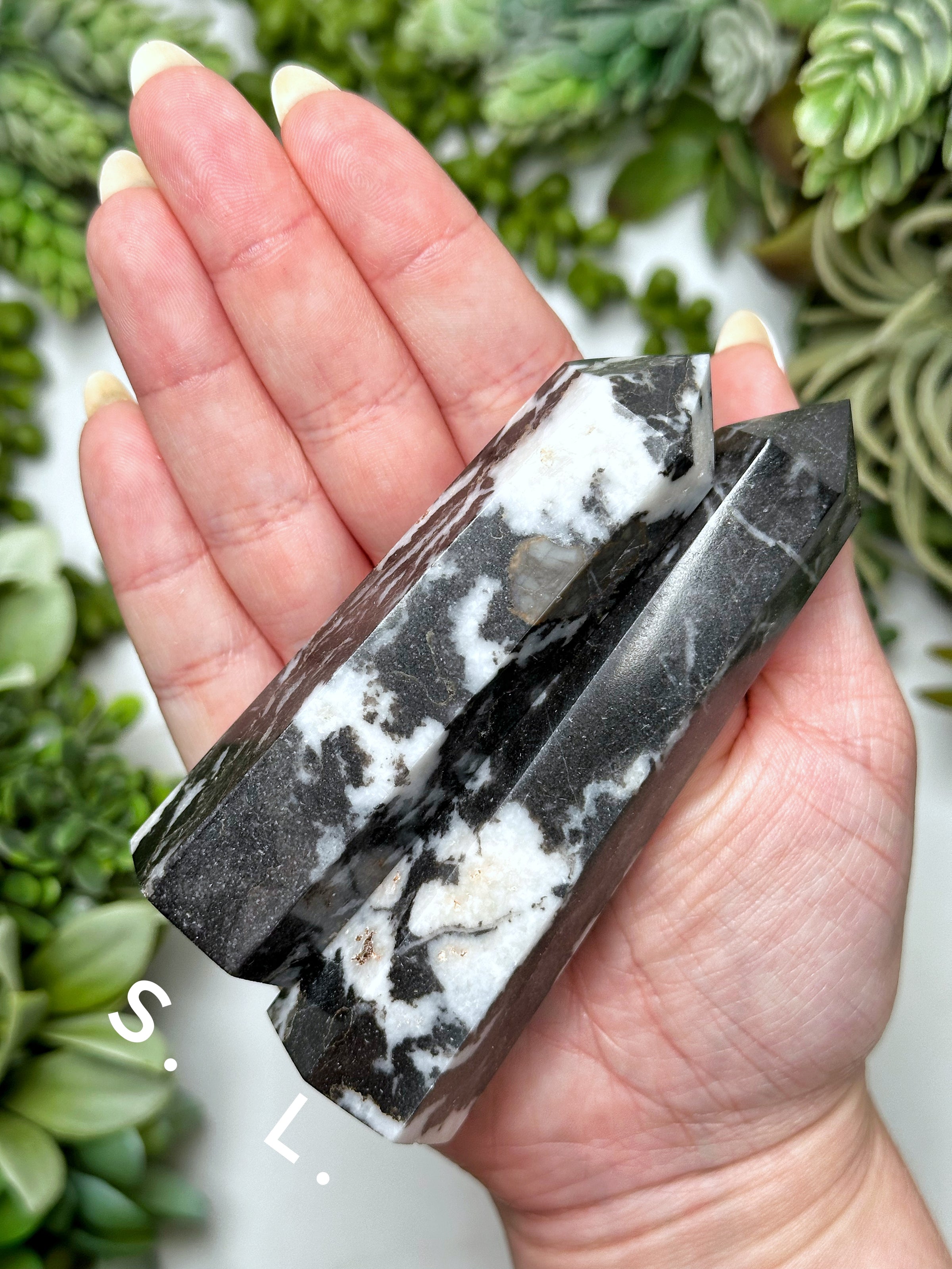 Zebra Jasper Points - Root Chakra - Intuitively Selected
