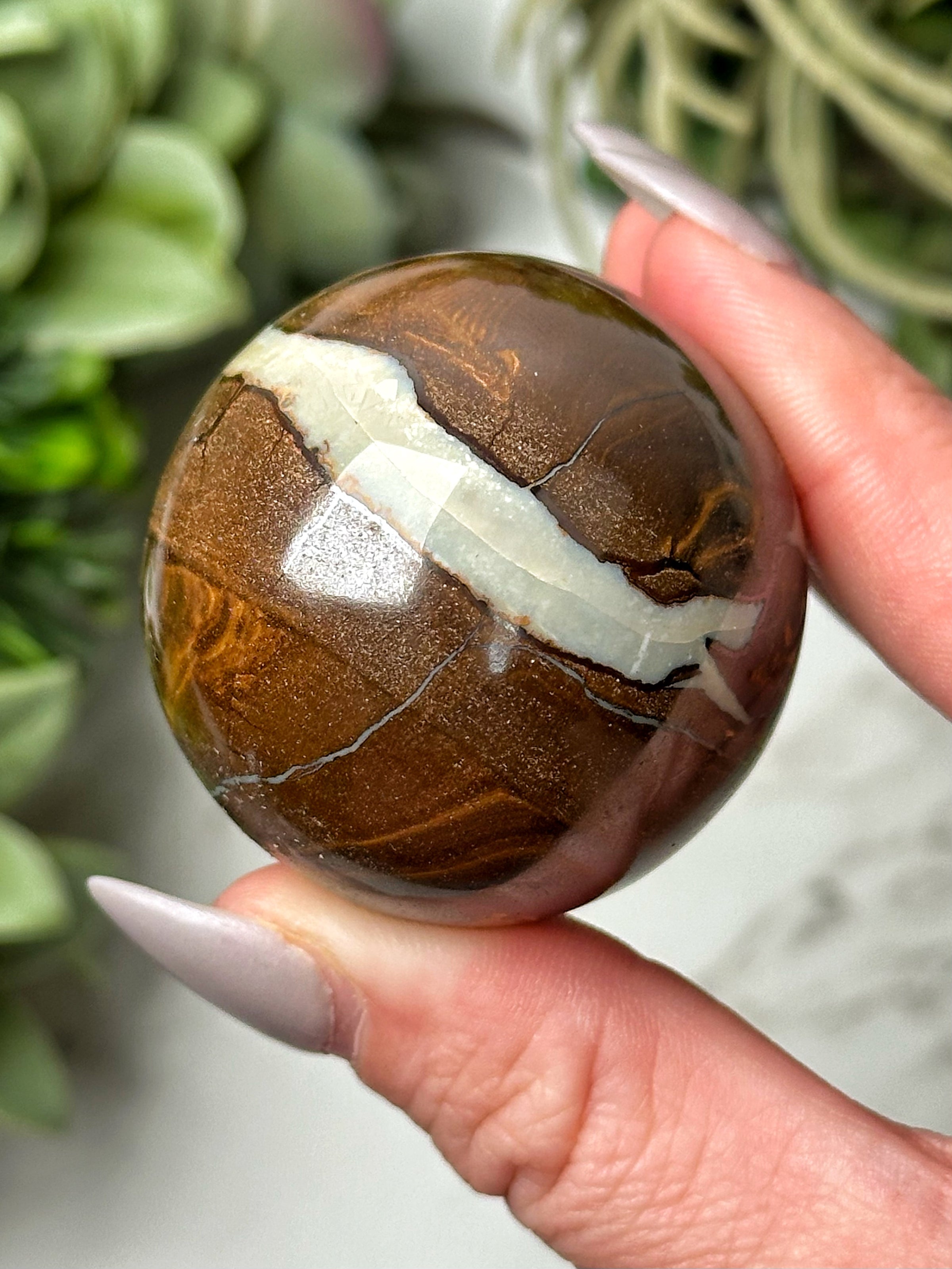 Boulder Opal Sphere - #2