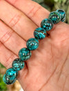 High Quality Chrysocolla & Shattuckite Bracelet - #1