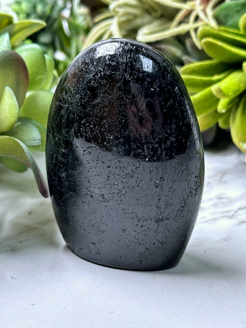 Black Tourmaline Freeform - #11