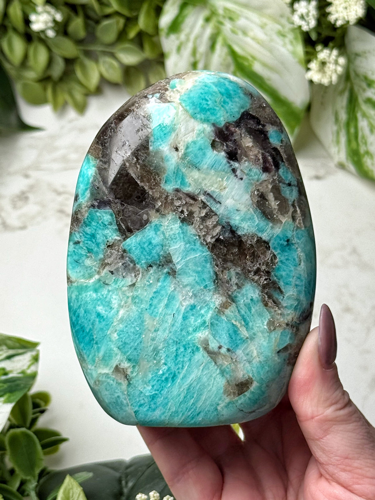 Smoky Amazonite Freeform - #14