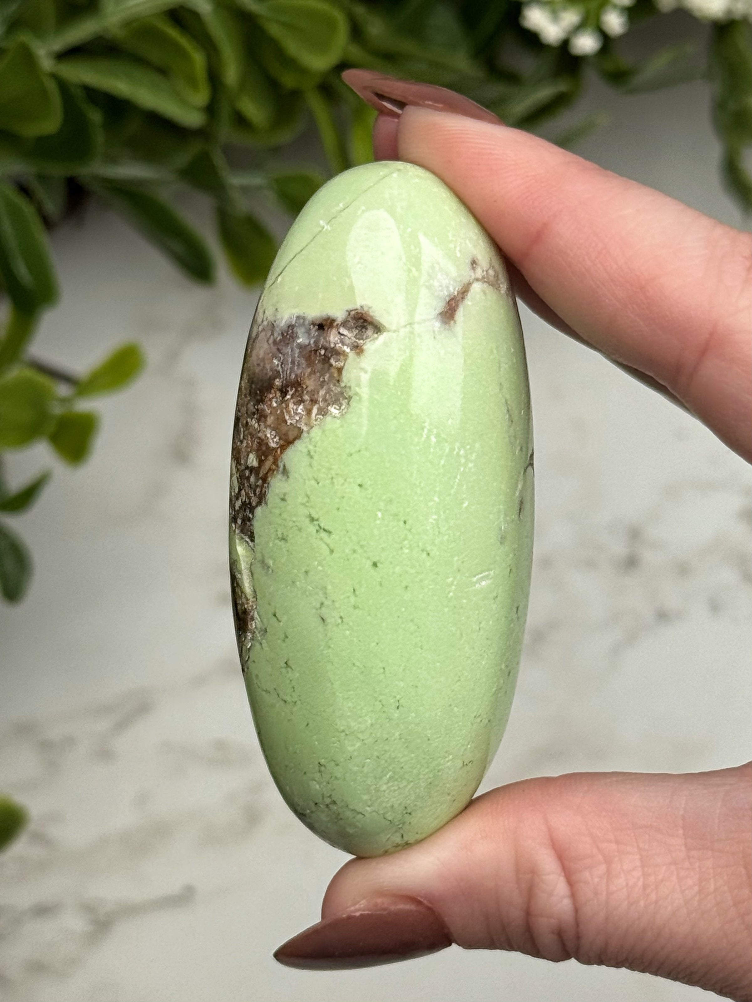 Chrysoprase Shiva - #6