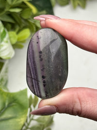 Fluorite with Pyrite Palmstone - #9