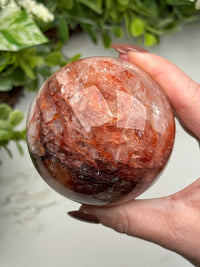 Fire Quartz Sphere - #12