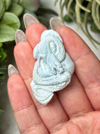Blue Opal Dragon - #2