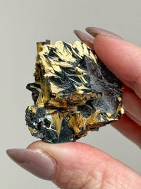 Raw Hematite with Rutile - #2