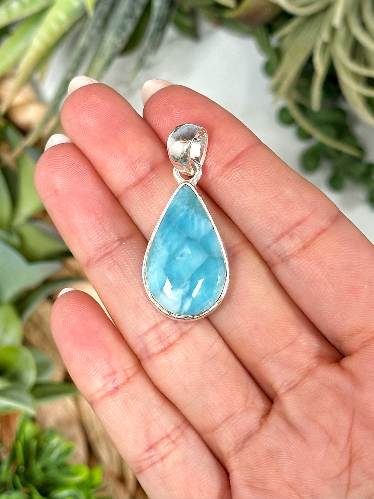 Larimar Pendant - #1