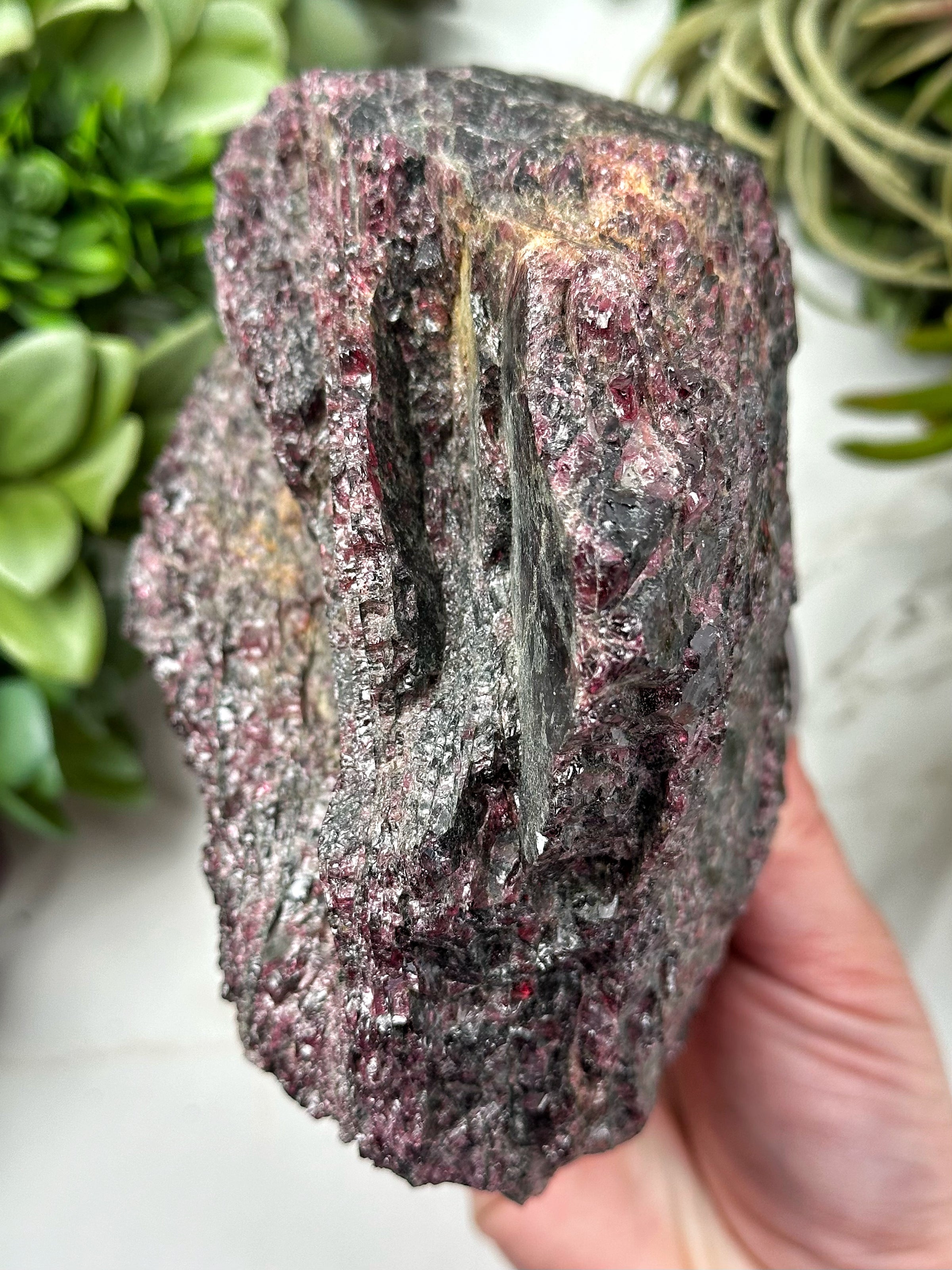 Raw Almandine Garnet - #11
