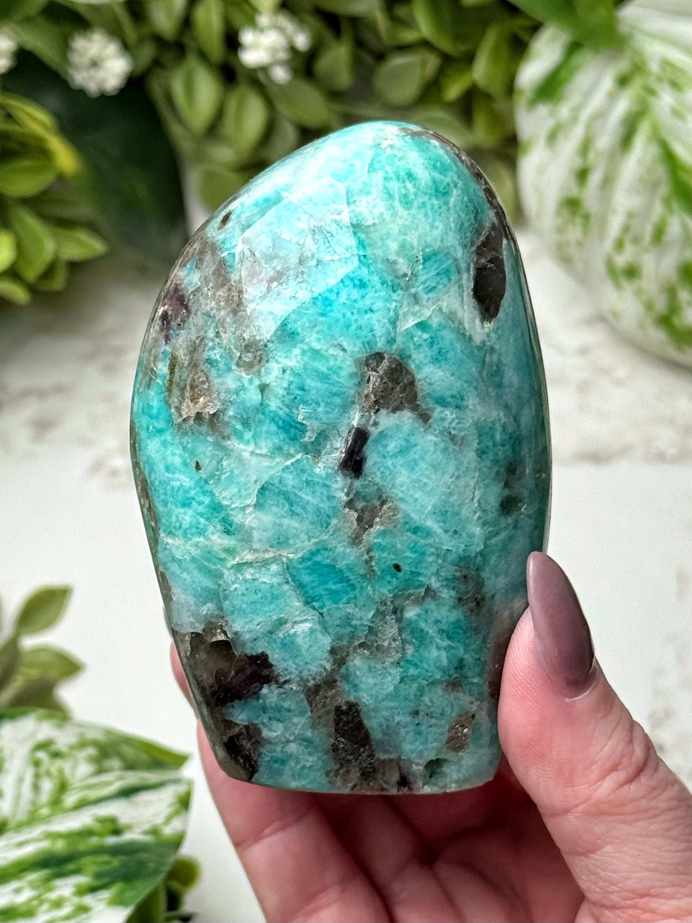 Smoky Amazonite Freeform - #13