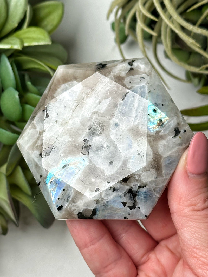 Moonstone Hexagon - #7