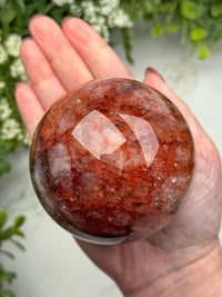 Fire Quartz Sphere - #15