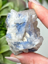 Dumortierite in Quartz - #8