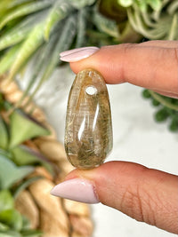 Golden Rutilated Quartz Pendant - #2