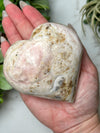 Pink Opal Heart - #6