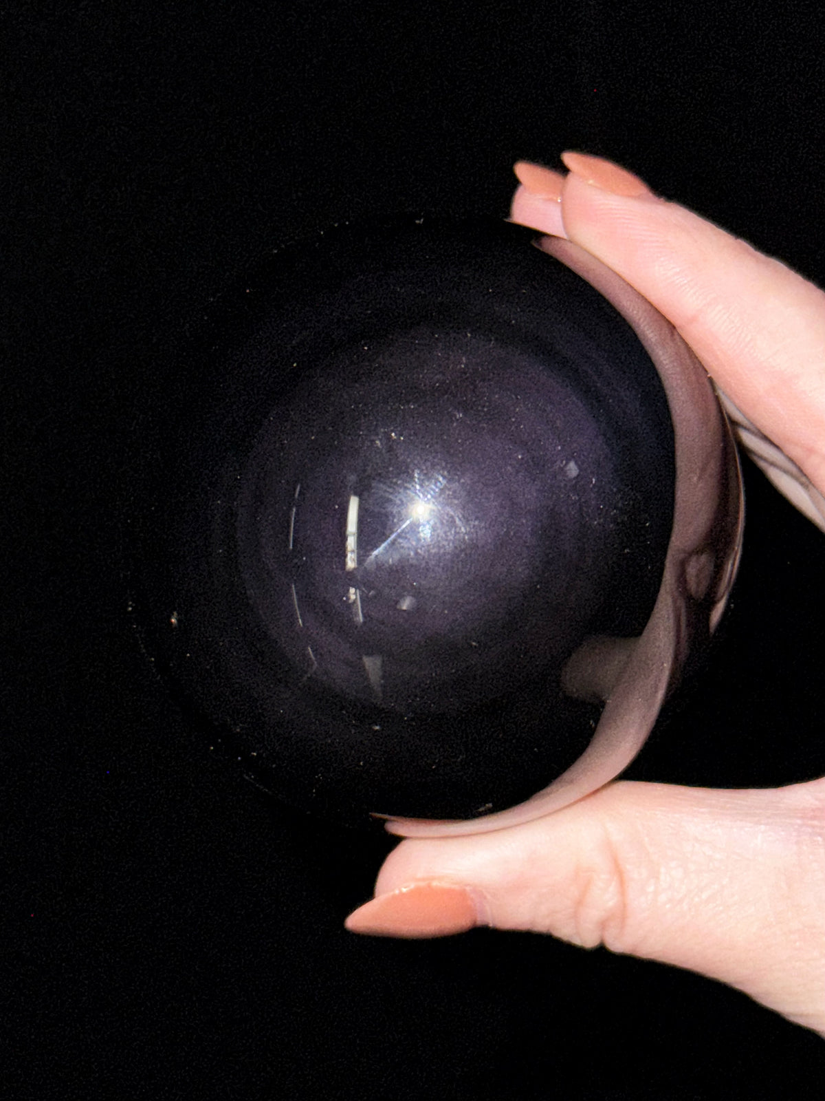 Rainbow Obsidian Sphere - #6