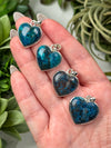 Shattuckite Pendants - Third-Eye & Throat Chakra - No. 57