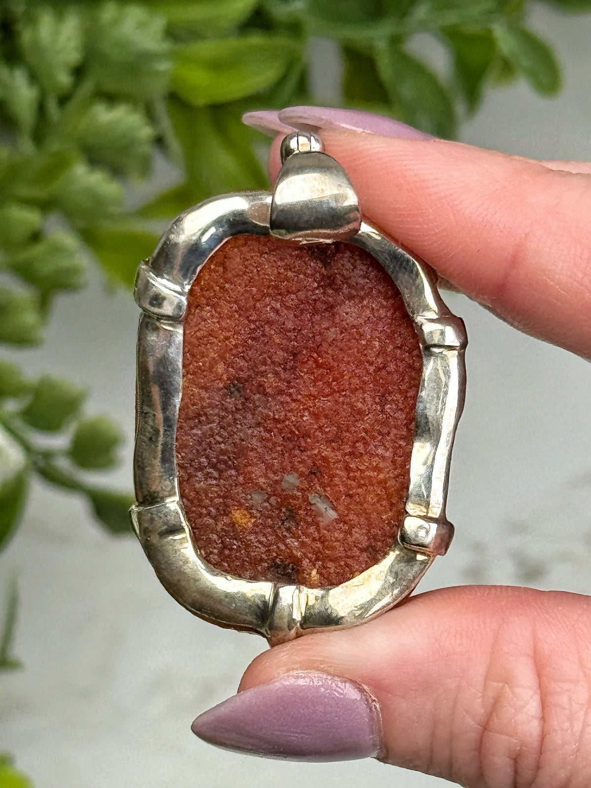 Amber Dragon Pendant - #1