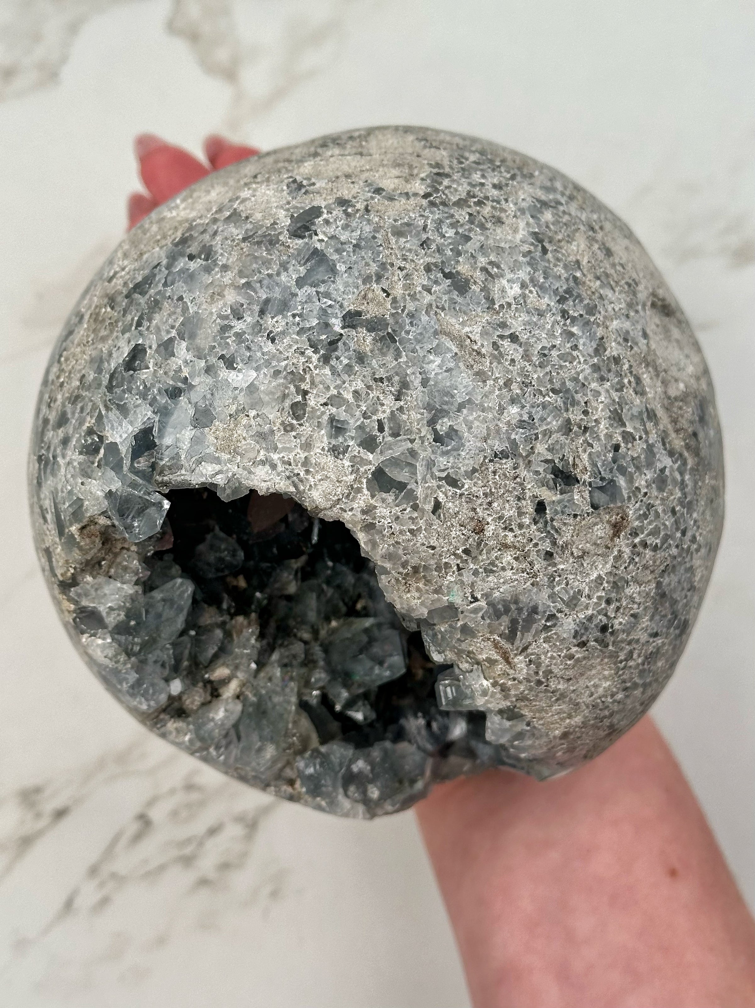 Celestite Sphere - #1