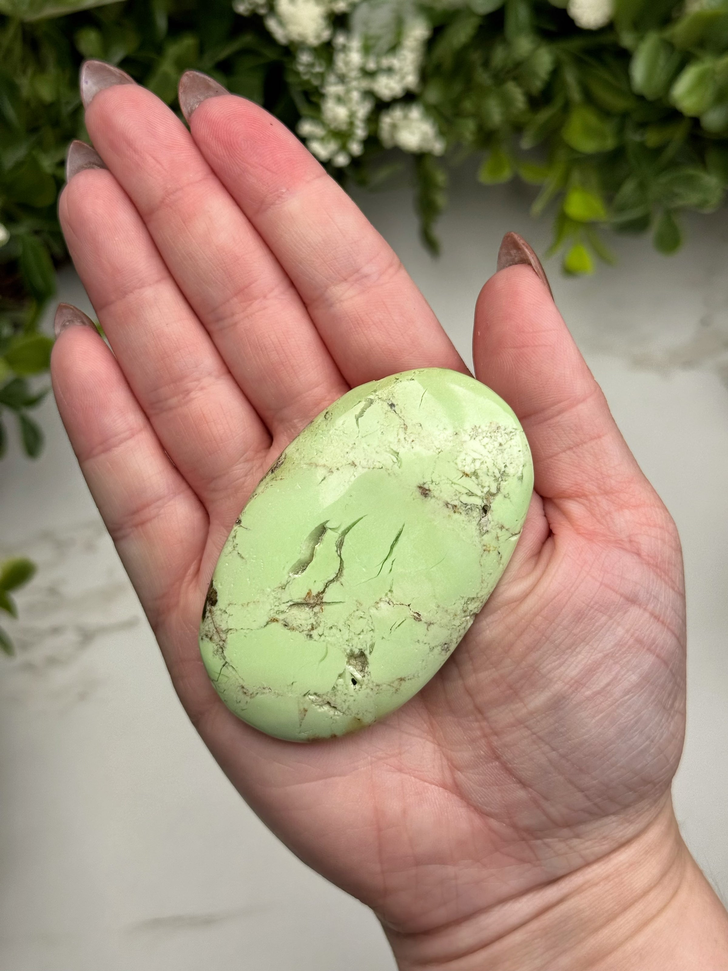 Chrysoprase Palmstone - #2