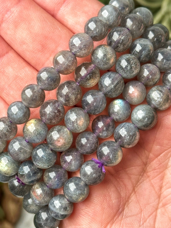 Labradorite Bracelets - Throat, Third-Eye & Crown - No. 11