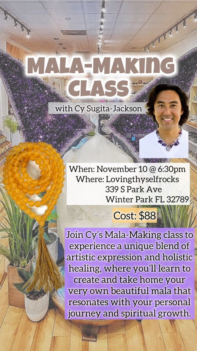 Cy's Mala Making Class