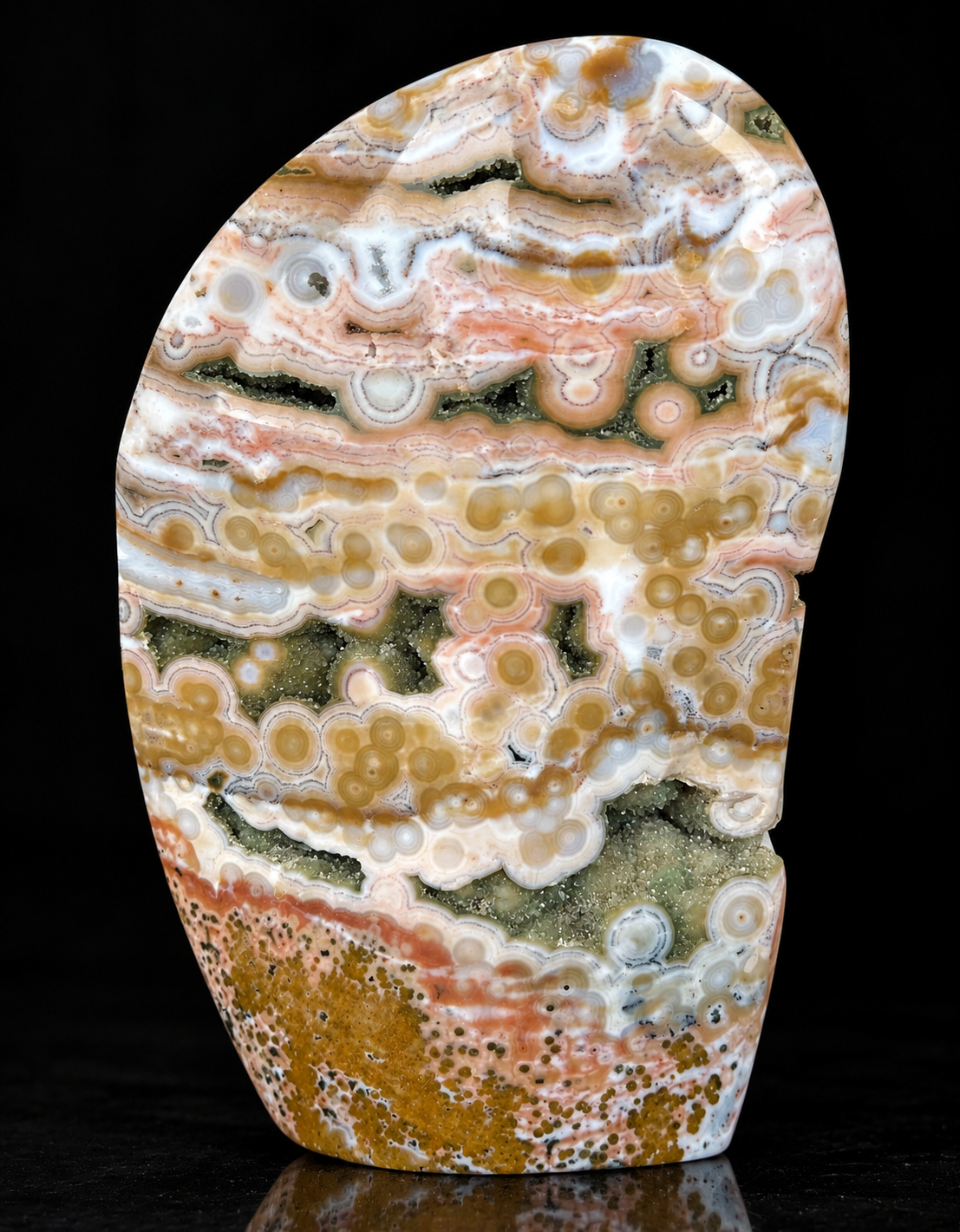 Druzy Ocean Jasper Freeform - #2
