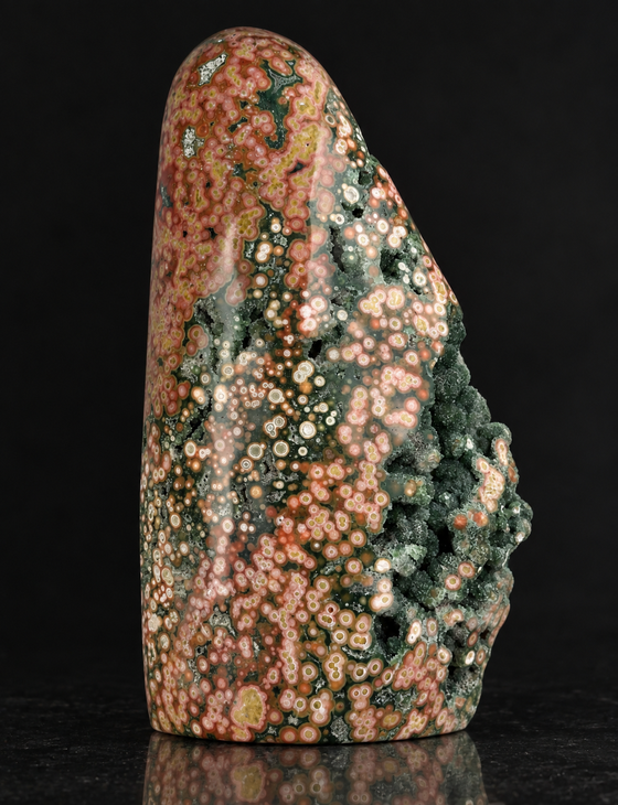 Druzy Ocean Jasper Freeform - #1