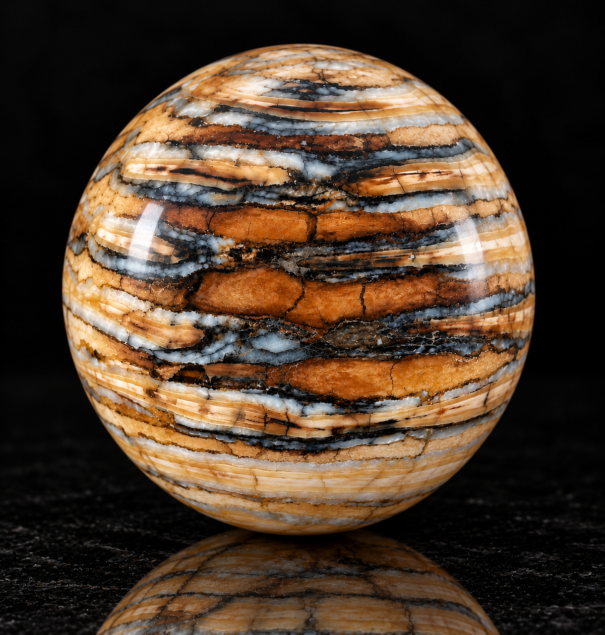 Woolly Mammoth Molar Sphere - #1