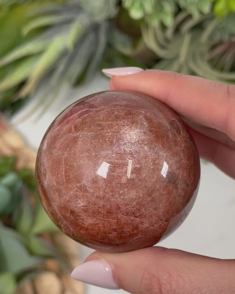 Flashy Sunstone Sphere - #1