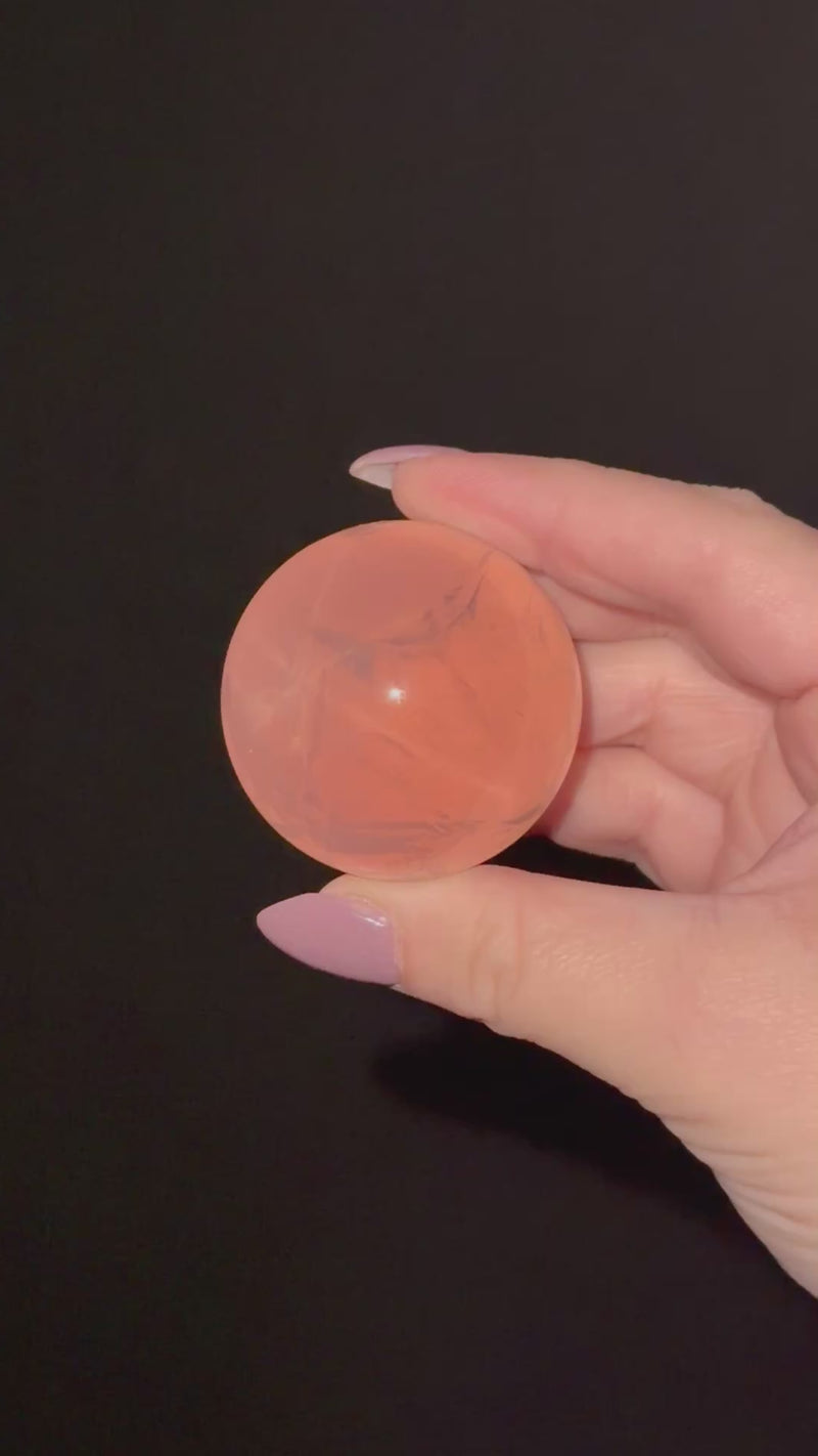 Star Rose Quartz Sphere - #11