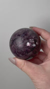 Gem Lepidolite Sphere - #7