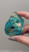 Blue Opal with Amethyst Dragon - #1